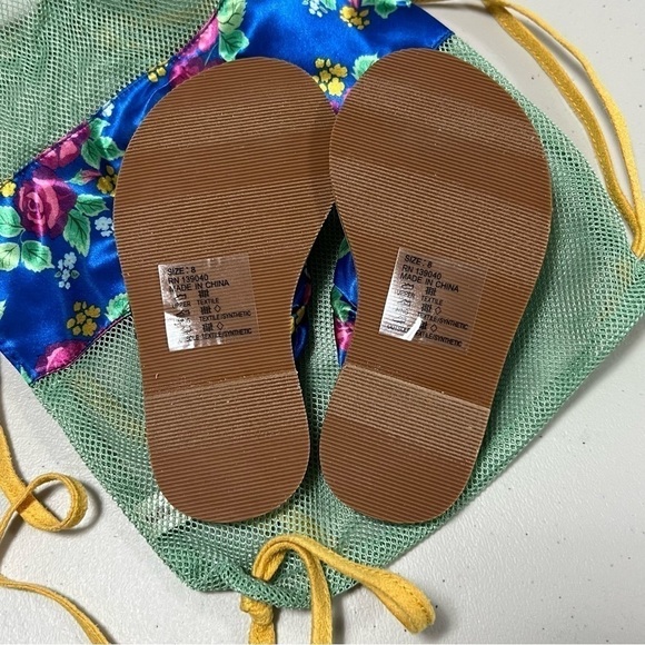 🆕 Matilda Jane Blue & Pink Seashore Sandals - Picture 7 of 9